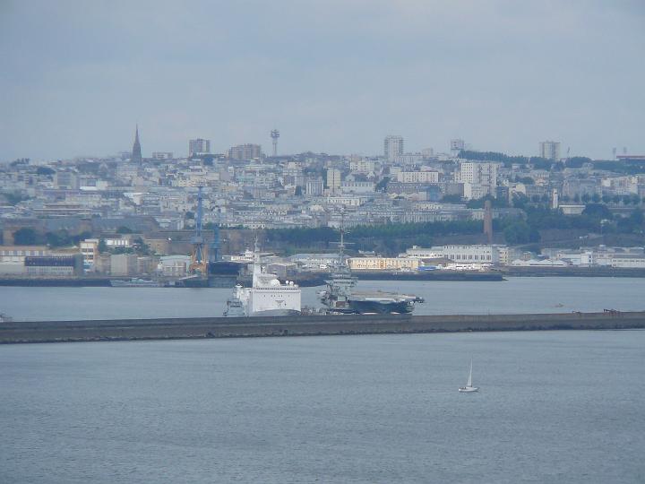 P1010688.JPG - Pointe des Espagnols, Blick auf Brest